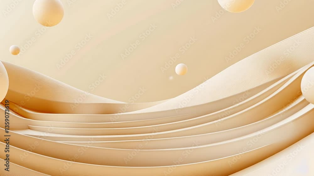 Poster elegant minimal abstract background for branding & products generative ai