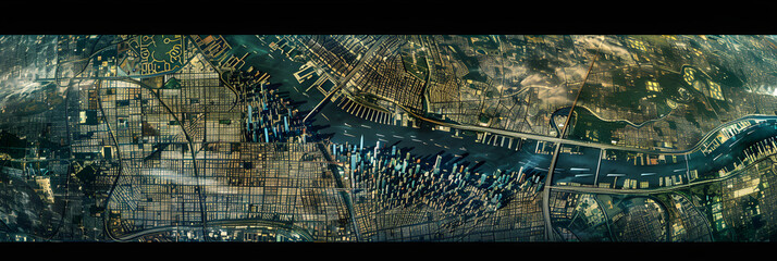 Bird's Eye View: A Satellite Perspective of Urban and Rural Integration