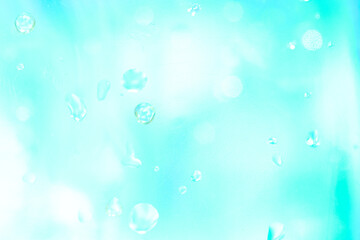 Abstract background with blurred focus in shades of blue