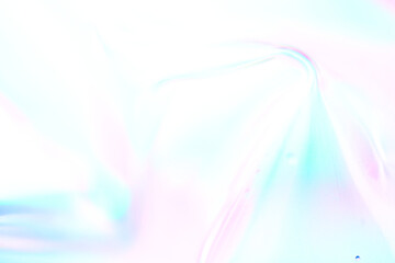 Abstract background with blurred focus in shades of translucent rainbow