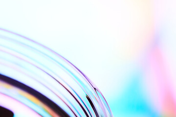 Abstract background with blurred focus in translucent shades of blue and purple