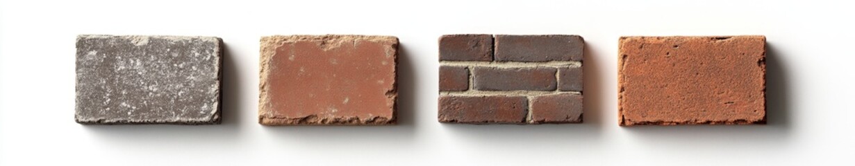 Obraz premium Assorted Brick Sample Tiles