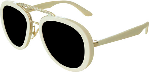 Sunglasses frame isolated on white background