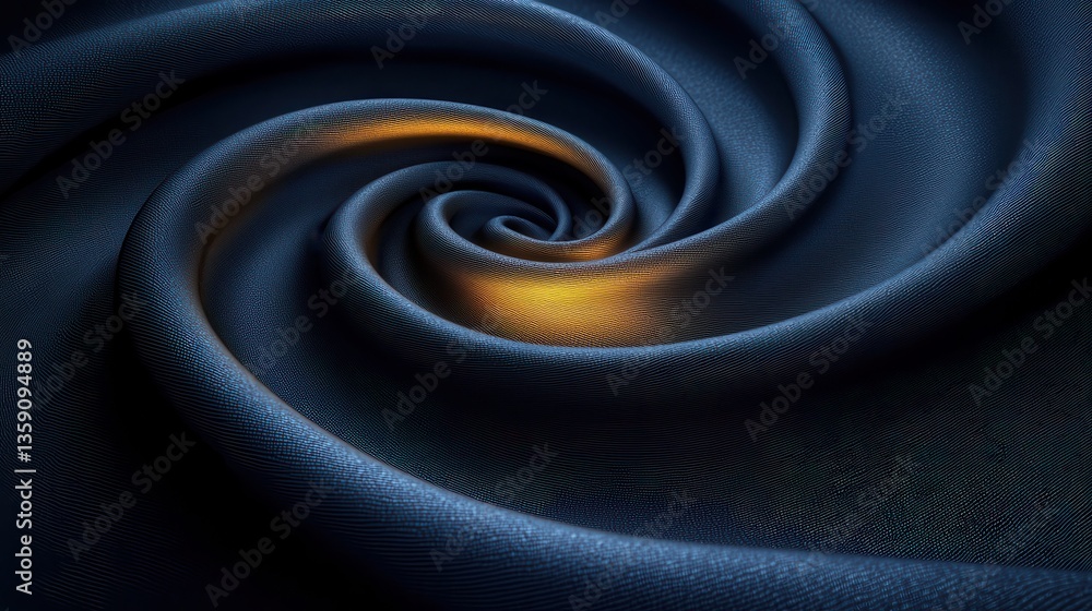 Poster dynamic swirl motion abstract background digital art enigmatic design close-up view modern aesthetic