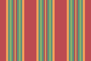 Fototapeta premium Wimplicity vector stripe seamless, rug texture vertical fabric. Cconic pattern lines textile background in mint and green colors.