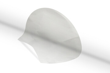 High-Quality Blank Sticker Texture for Templates