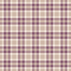 Deluxe check background fabric, knit texture vector pattern. Primary textile seamless plaid tartan in light and pink colors.