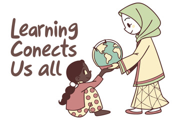 Little Explorers Global Learning Vector Art A