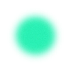Abstract vibrant shape with neon blend color with noise and blur effects on transparent background