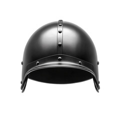 Fototapeta premium Black Riot Helmet Protective Gear Head Safety Police Military Swat