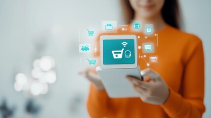 AI-powered marketplace analyzing cart spending habits for real-time price optimizations
