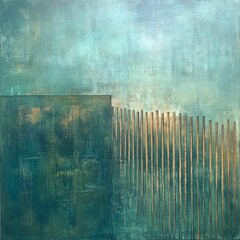 Abstract Landscape: A Study in Color and Form