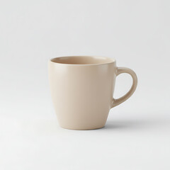 Coffee Cup Mockup on White Background