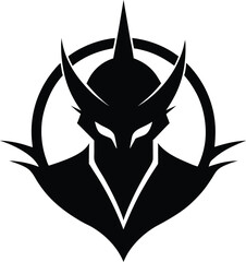 black and white tattoo logo design