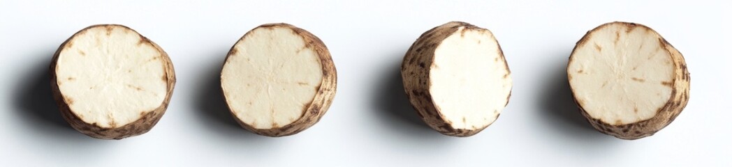 Fototapeta premium Round Root Vegetables