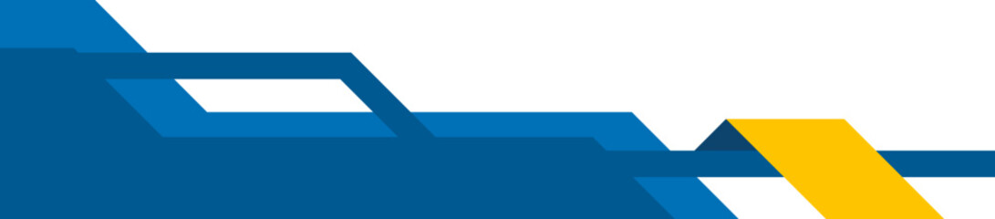 Modern Geometric Footer 