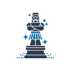 Naklejka premium Gladiator Icon