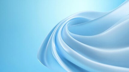 Blue abstract swirl backdrop