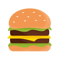 Hamburger Illustration