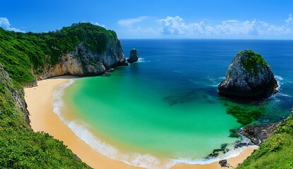 tropical beach in thailand