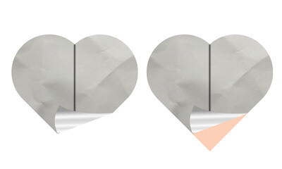 High-Quality Blank Sticker Texture Set for Templates