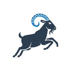 Running Goat Icon