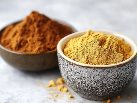 Spices in Bowls.