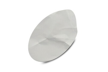 Glued Label Sticker Texture for Graphic Design