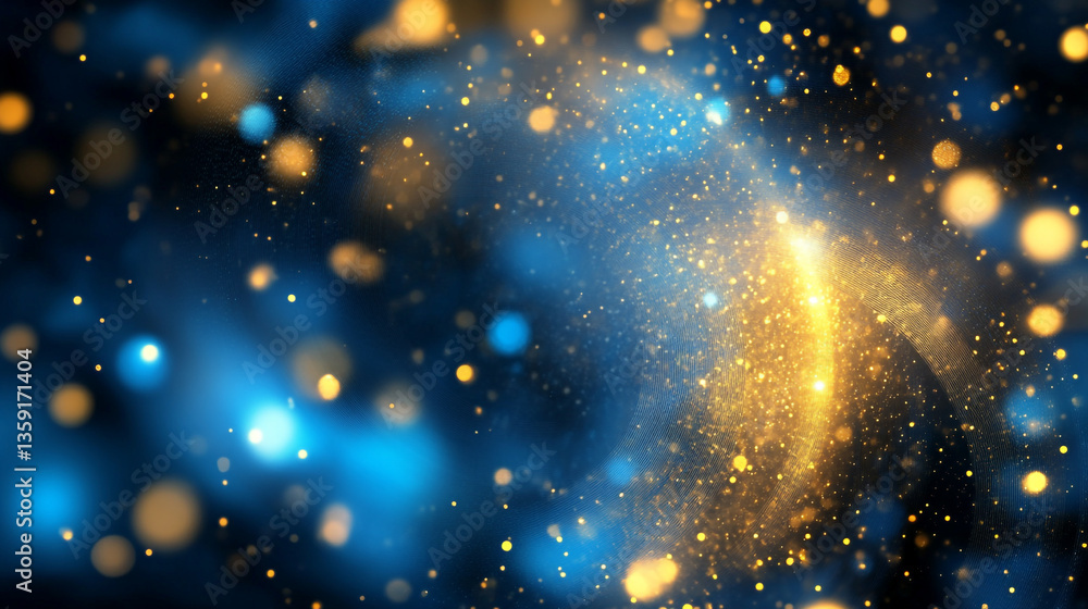 Poster abstract digital background with circles technology.
