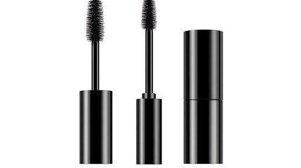 Two mascara wands & tube.