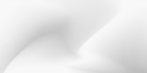 Silver foil background with metal mirror texture. Chrome gradient surface with light gloss simple abstract  modern gradient