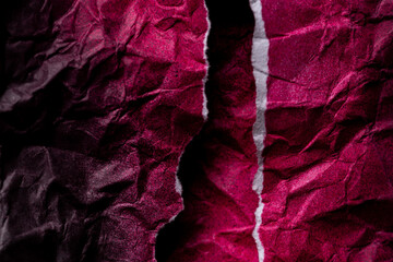 破れた赤い紙の背景