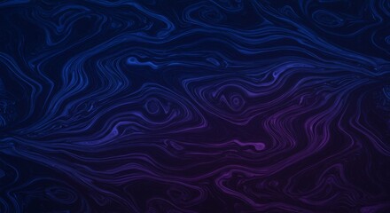 Fototapeta premium Abstract fluid art background features swirling blue and purple gradients