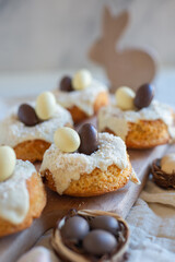 sweet home made easter donuts