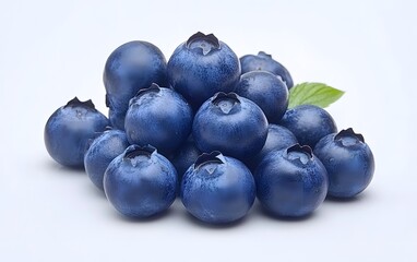 Juicy Blueberries Close Up Photography Fresh Fruit