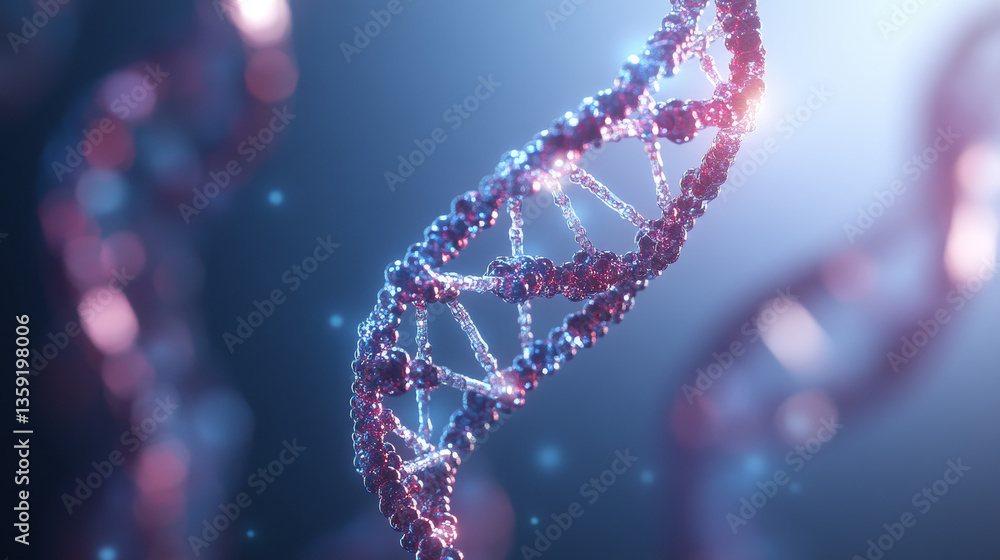 Aufkleber dna helix. hi tech technology in the field of genetic engineering. work on artificial intelligence. 