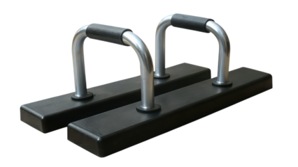 Exercise equipment 3D concept Fitness parallel bars for strength training and workouts.