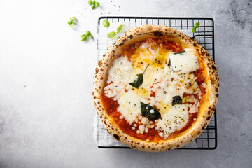 Traditional pizza Margherita