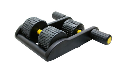 Exercise equipment 3D concept Ab roller for core strength and fitness training