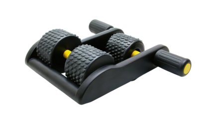 Exercise equipment 3D concept Ab roller for core strength and fitness training