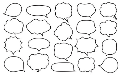 使いやすい吹き出し詰め合わせセット