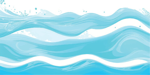 Soft Blue and Green Watercolor Ocean Wave Texture Background Featuring Abstract Waves Perfect for Creative Ocean-Inspired Graphic Design Projects and Elegant Visual Concepts.
