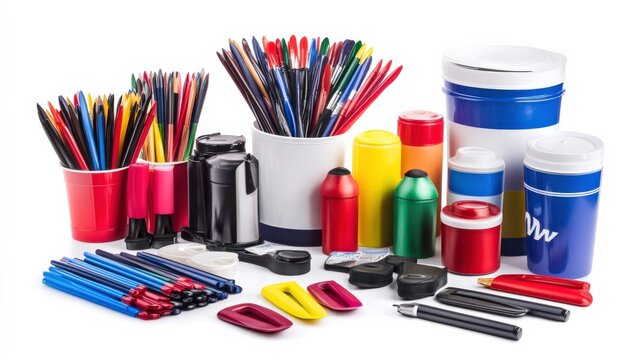 Vibrant Selection of Promotional Media Items
