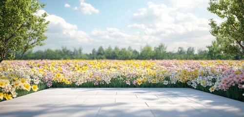 spring in the park