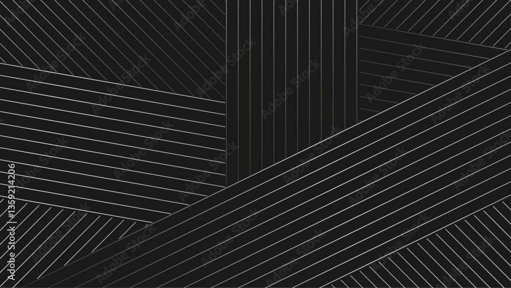 Poster background with color lines. different shades and thickness. abstract black background with diagonal
