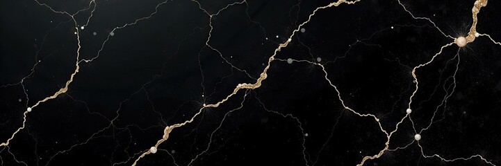 Black marble texture with intricate natural veins and swirls for elegant wallpaper, background or design art work,  design,  pattern