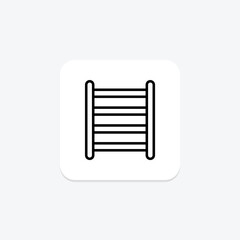 Orchard Ladder, vector, pixel perfect, illustrator file