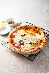 Traditional pizza Margherita