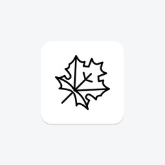 Maple Leaf, vector, pixel perfect, illustrator file