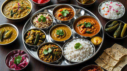 thai food on a plate
